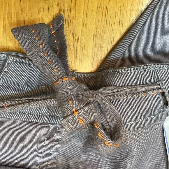 Matchstick Cargo Pants Men's 38 Gray Cotton Drawstring Waist 40x33 Multi-pocket - Picture 12 of 14